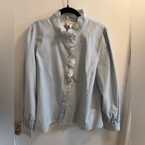 Sezane Chloe Blouse Size Xl